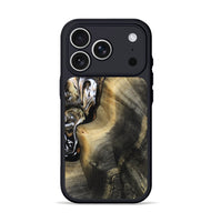 iPhone 17 Pro Wood Phone Case - Zyair (Black & White, 810349)