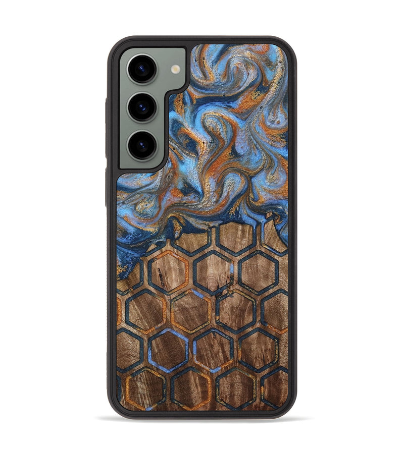 Galaxy S23 Plus Wood Phone Case - Castiel (Pattern, 810364)