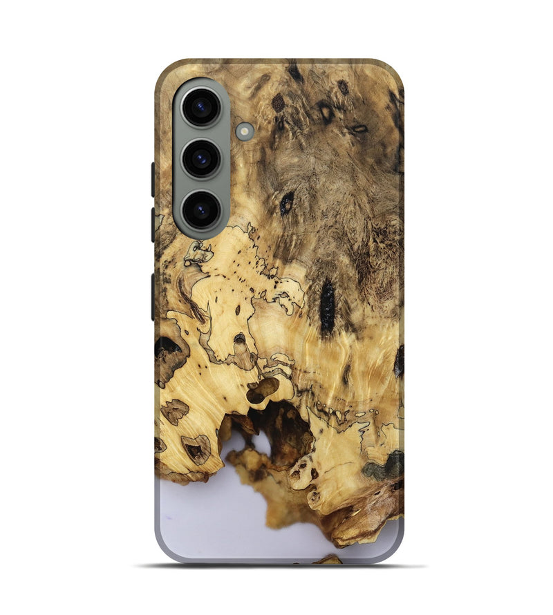 Galaxy S24 Wood Live Edge Phone Case - Hilma (Clear, 810395)