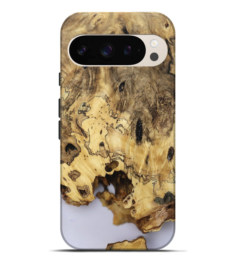 Pixel 10 Pro XL Wood Live Edge Phone Case - Hilma (Clear, 810395)