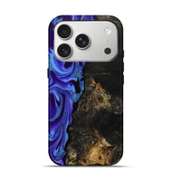 iPhone 17 Pro Wood Live Edge Phone Case - Cletus (Purple, 810399)