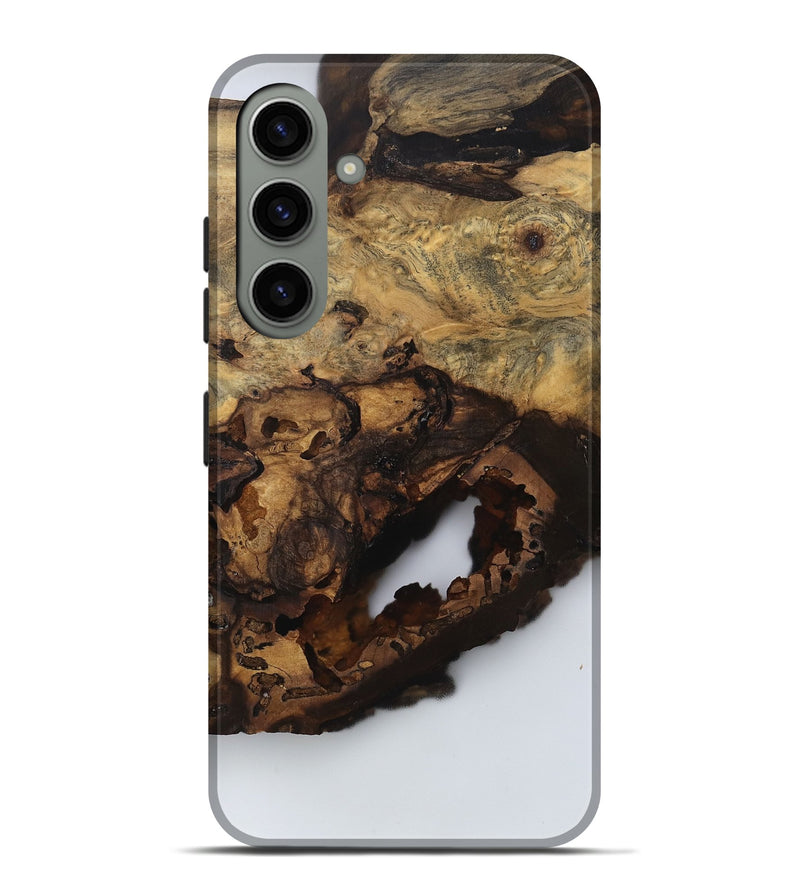 Galaxy S24 Plus Wood Live Edge Phone Case - Brandee (Clear, 810404)