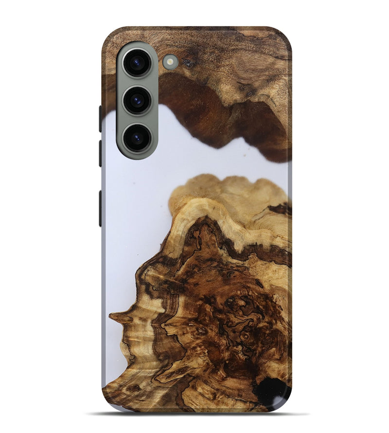 Galaxy S23 Plus Wood Live Edge Phone Case - Tawanna (Clear, 810405)