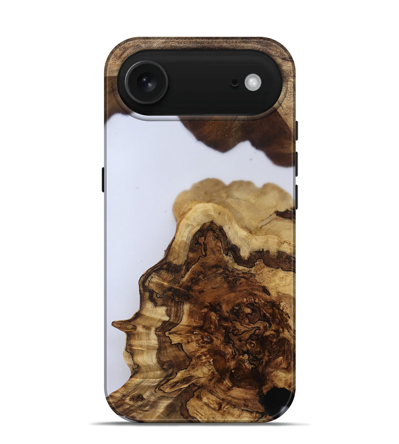 iPhone 17 Air Wood Live Edge Phone Case - Tawanna (Clear, 810405)