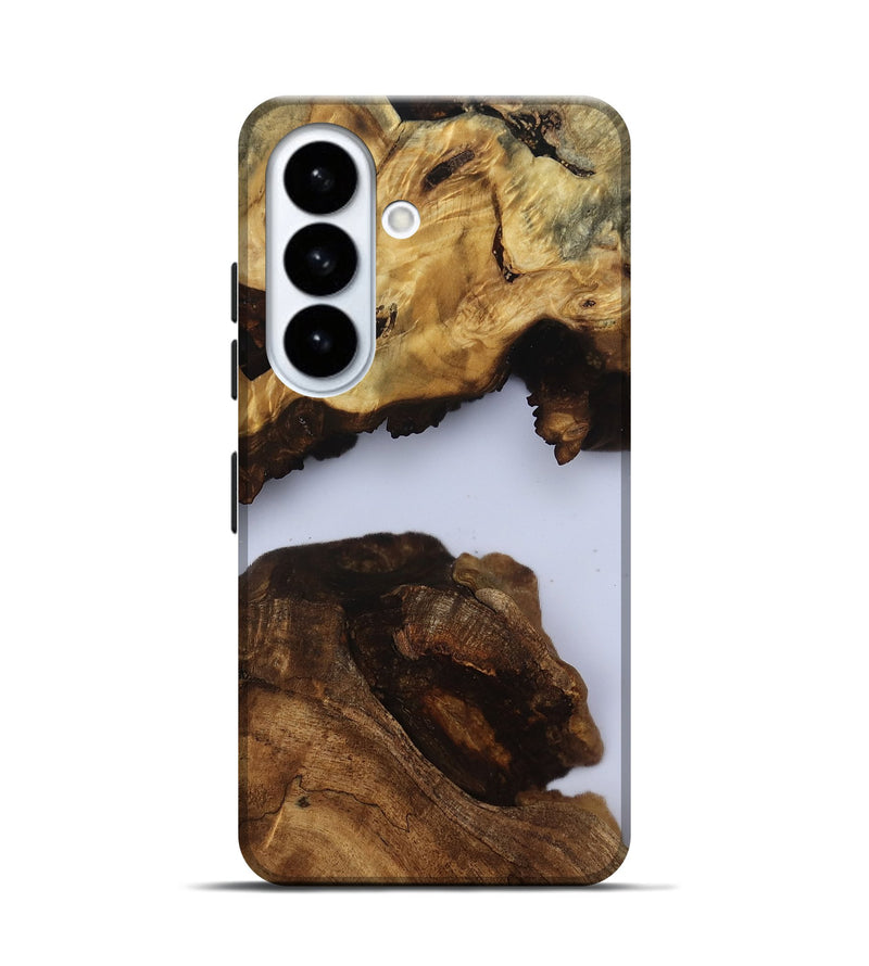 Galaxy S26 Wood Live Edge Phone Case - Jaslyn (Clear, 810407)
