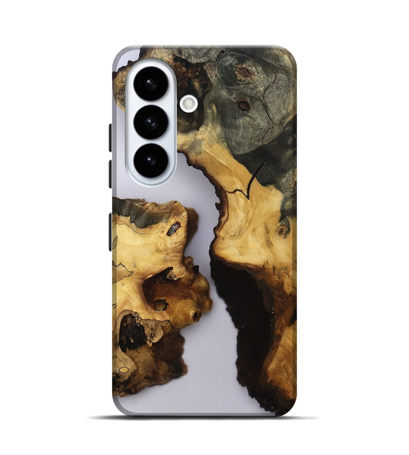 Galaxy S26 Wood Live Edge Phone Case - Ludie (Clear, 810408)