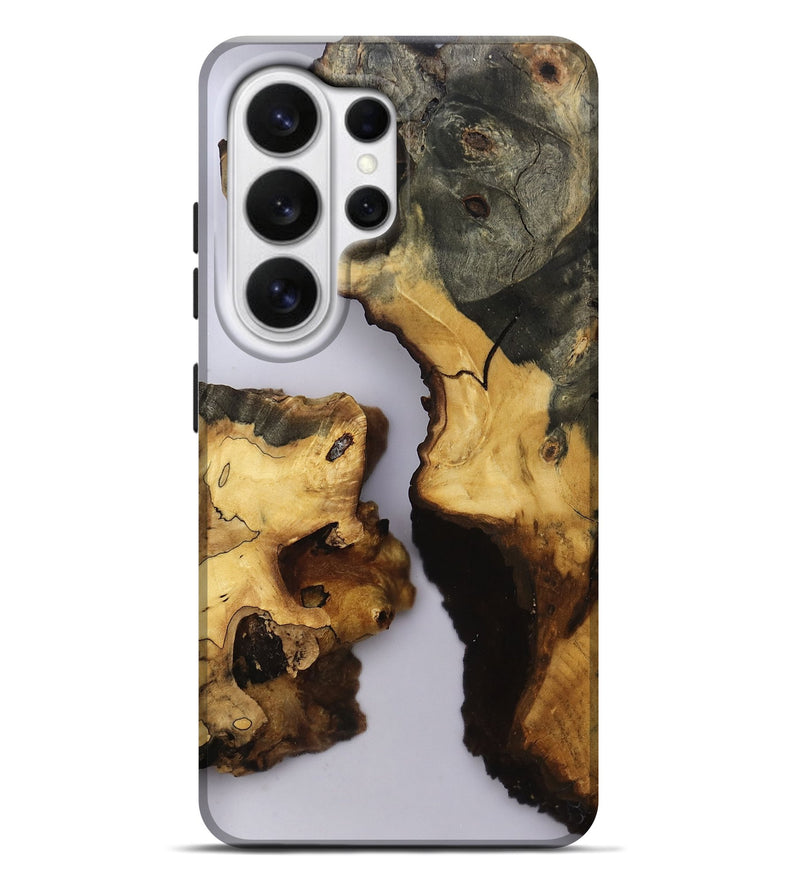 Galaxy S26 Ultra Wood Live Edge Phone Case - Ludie (Clear, 810408)