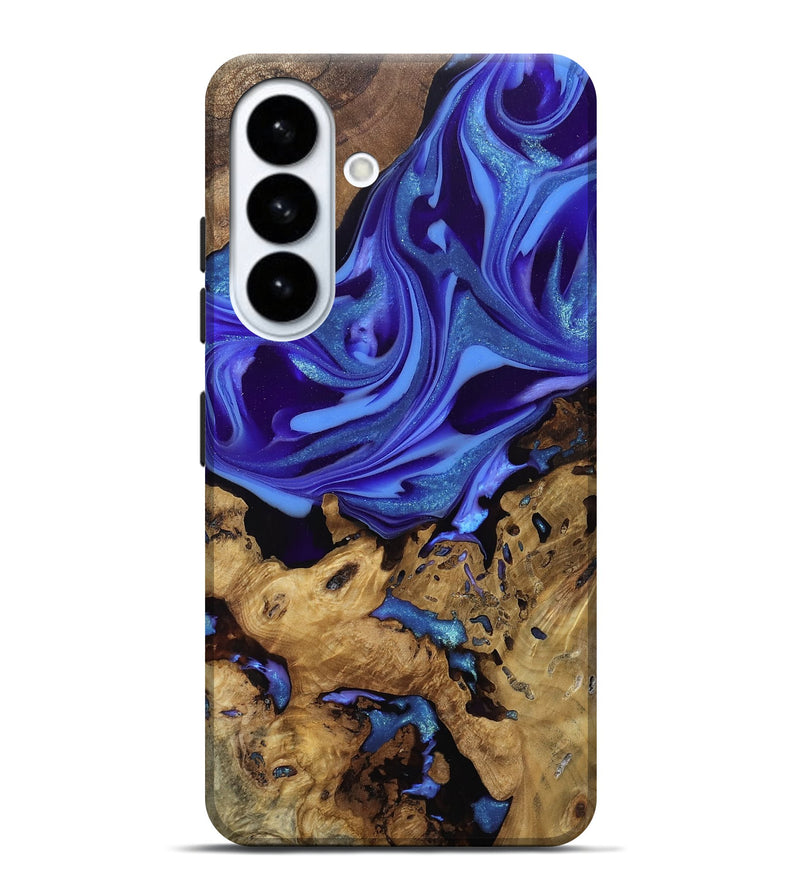 Galaxy S26 Plus Wood Live Edge Phone Case - Tre (Purple, 810411)