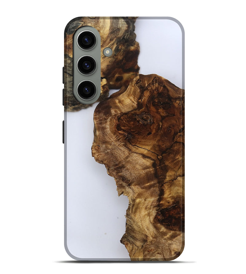 Galaxy S24 Plus Wood Live Edge Phone Case - Wesley (Clear, 810420)