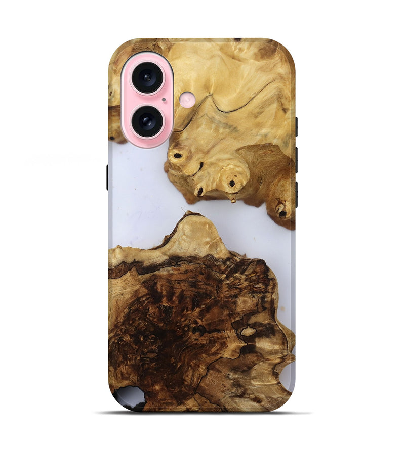 iPhone 17 Wood Live Edge Phone Case - Kaiser (Clear, 810422)