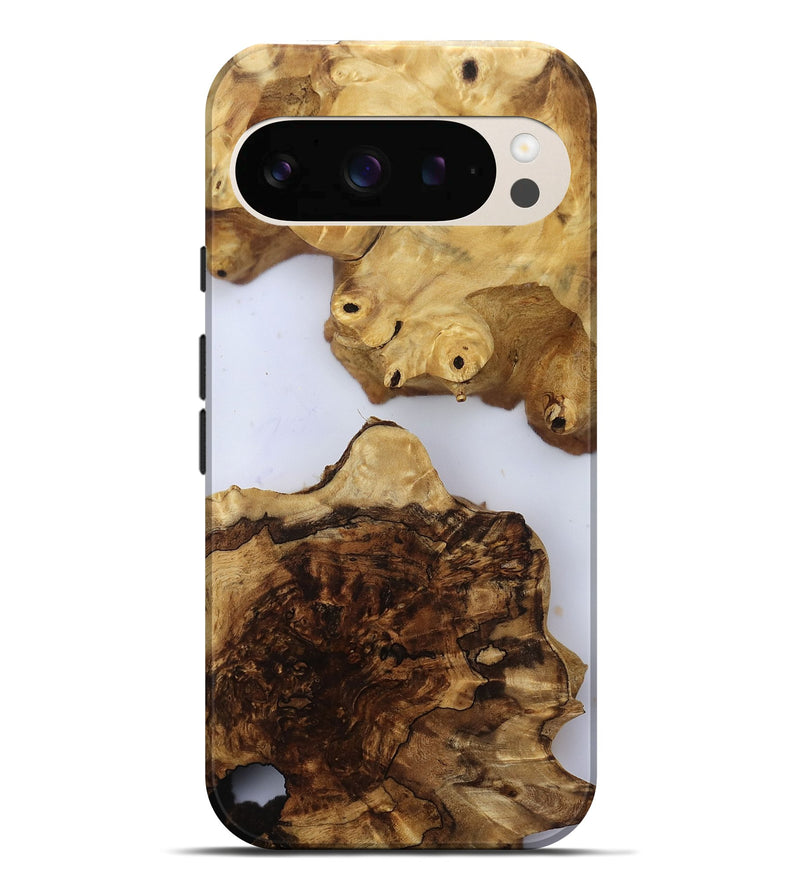 Pixel 10 Pro XL Wood Live Edge Phone Case - Kaiser (Clear, 810422)