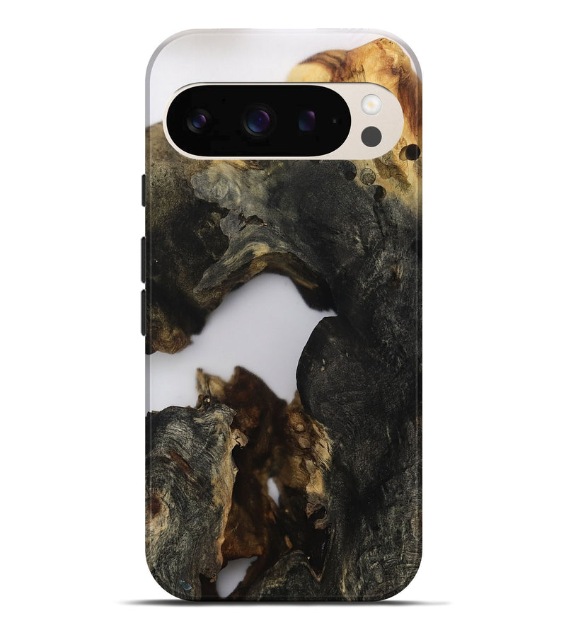Pixel 10 Pro XL Wood Live Edge Phone Case - Galen (Clear, 810424)