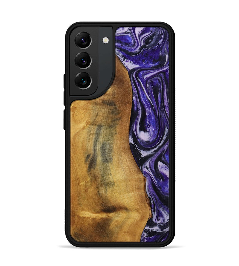Galaxy S22 Plus Wood Phone Case - Tomika (Purple, 810462)
