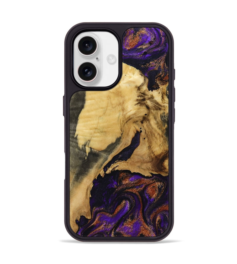 iPhone 17 Wood Phone Case - Corey (Purple, 810468)
