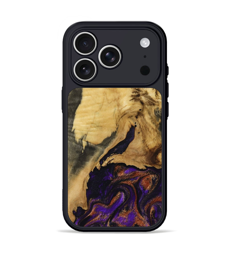 iPhone 17 Pro Wood Phone Case - Corey (Purple, 810468)