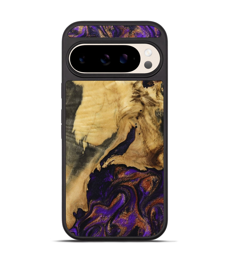 Pixel 10 Wood Phone Case - Corey (Purple, 810468)