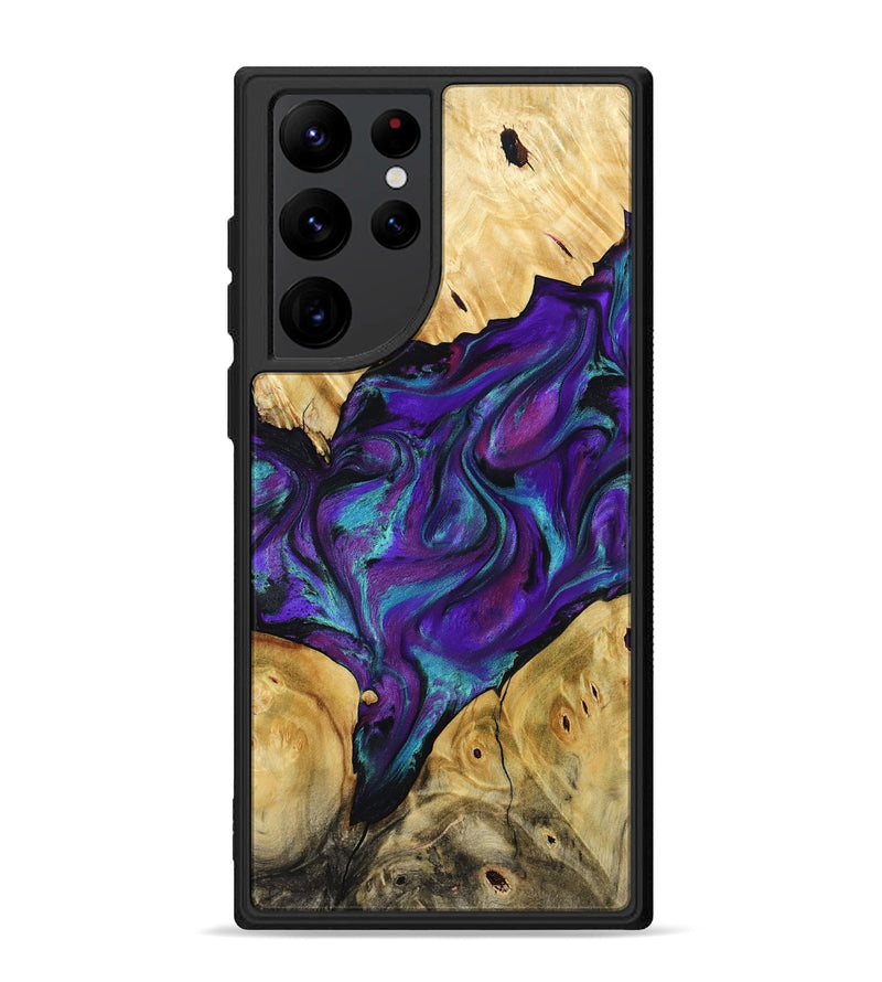 Galaxy S22 Ultra Wood Phone Case - Kenai (Purple, 810470)