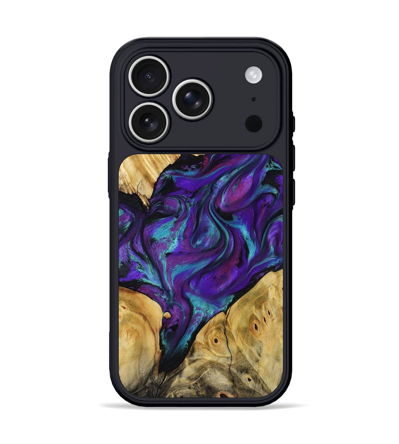 iPhone 17 Pro Wood Phone Case - Kenai (Purple, 810470)