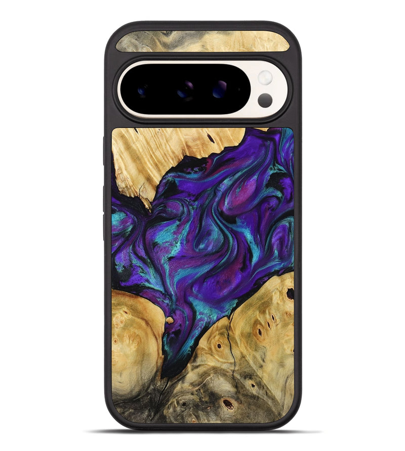Pixel 10 Pro XL Wood Phone Case - Kenai (Purple, 810470)