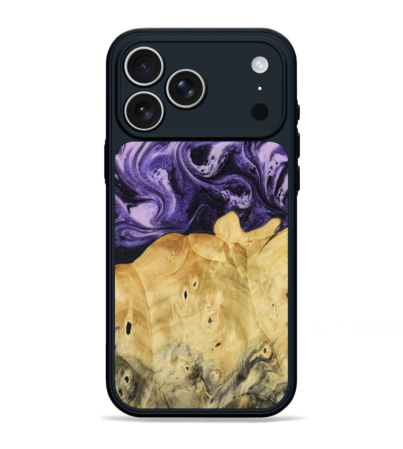 iPhone 17 Pro Max Wood Phone Case - Annika (Purple, 810472)