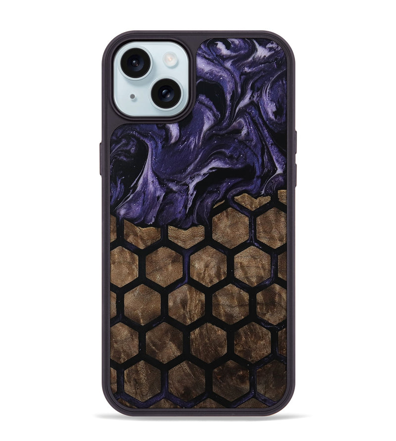iPhone 15 Plus Wood Phone Case - Harley (Pattern, 810526)