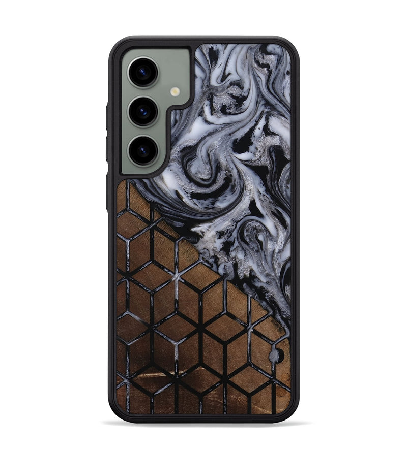 Galaxy S24 Plus Wood Phone Case - Tisha (Pattern, 810539)