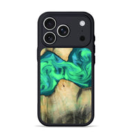 iPhone 17 Pro Wood Phone Case - Breanna (Green, 810554)