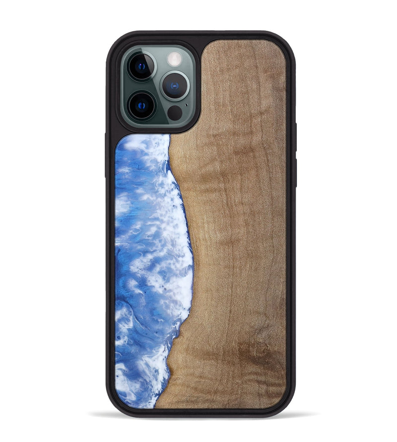 iPhone 12 Pro Max Wood Phone Case - Amyra (Coastal, 810605)
