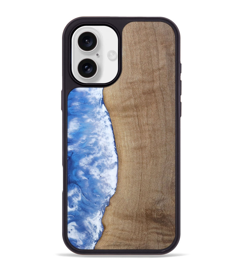 iPhone 16 Plus Wood Phone Case - Amyra (Coastal, 810605)