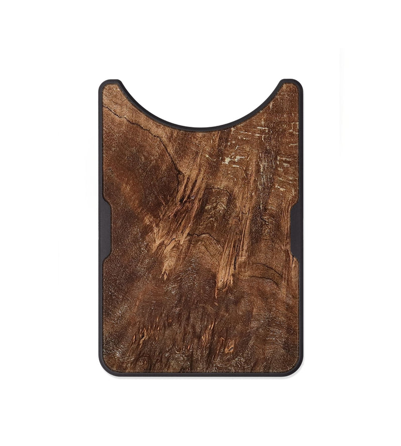 Alloy Wood Wallet - David (Wood Burl, 810620)