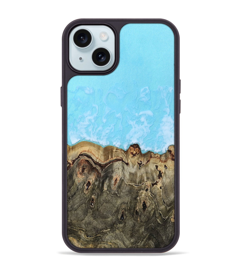 iPhone 15 Plus Wood Phone Case - Pearl (Coastal, 810635)