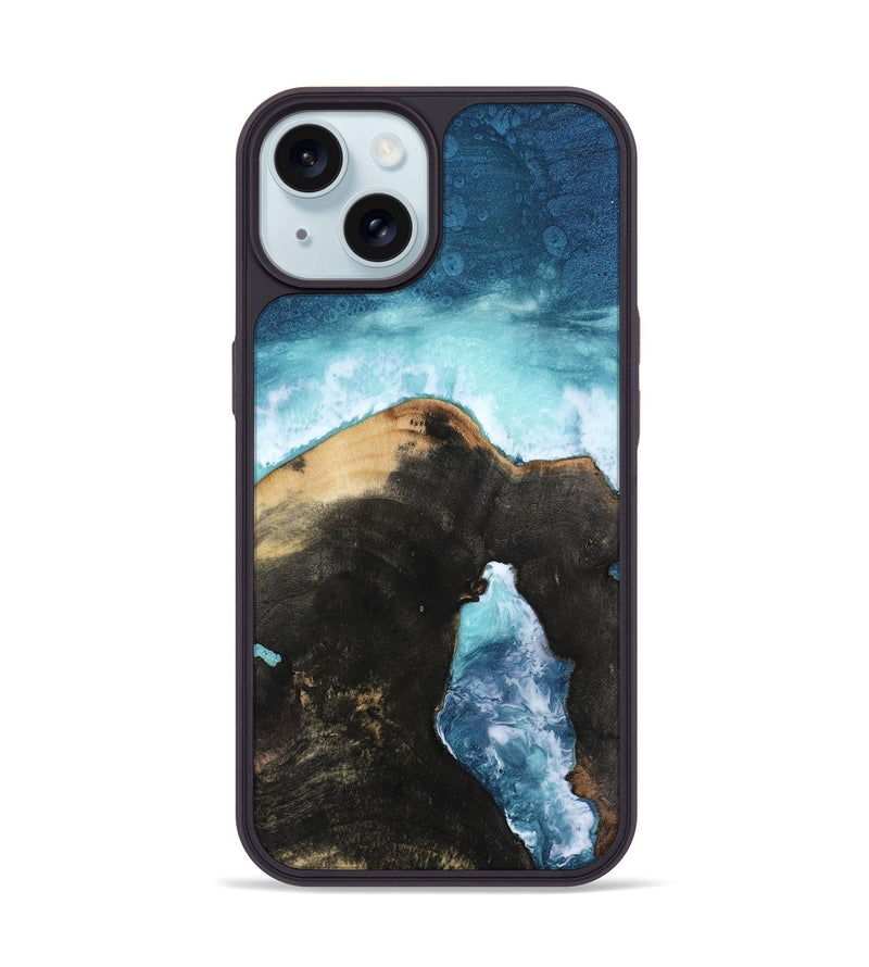 iPhone 15 Wood Phone Case - Diann (Coastal, 810650)