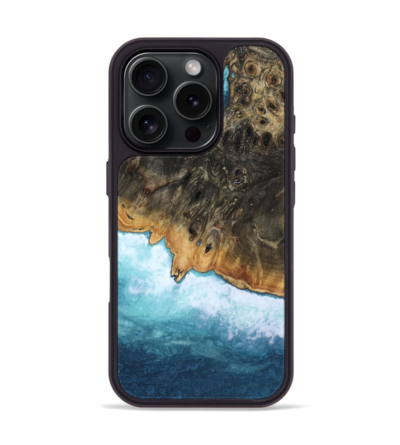 iPhone 16 Pro Wood Phone Case - Jorden (Coastal, 810655)