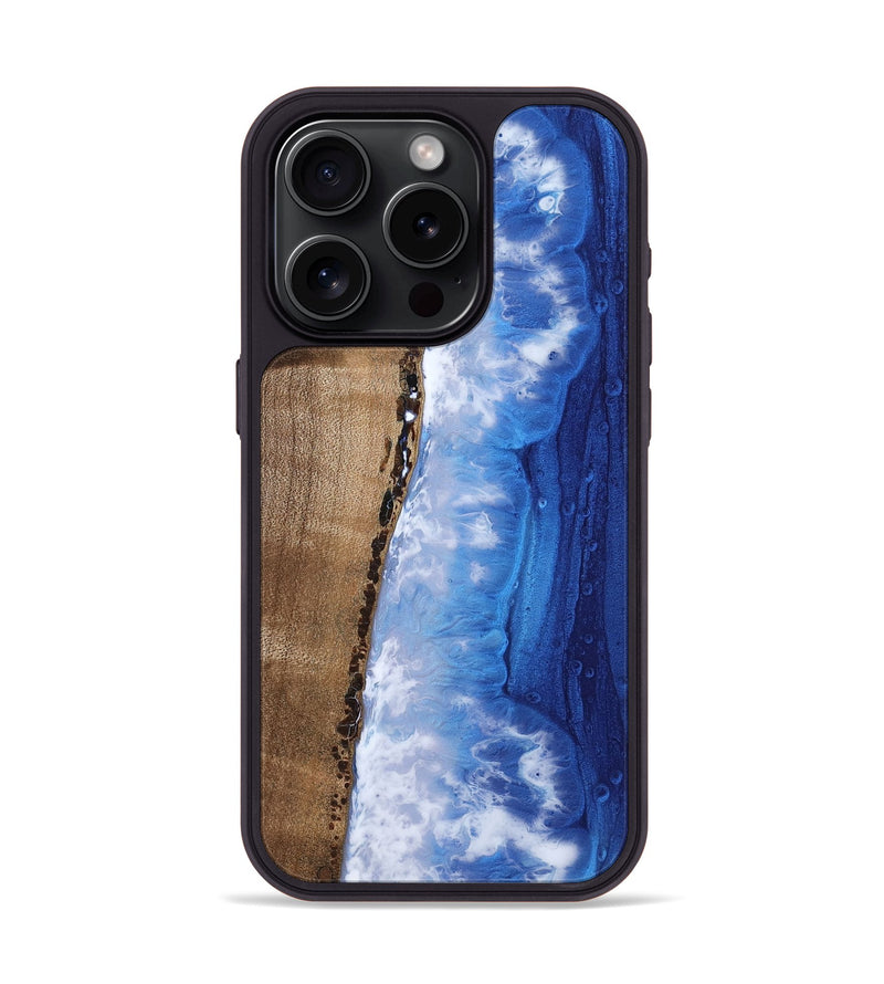 iPhone 15 Pro Wood Phone Case - Zella (Coastal, 810660)