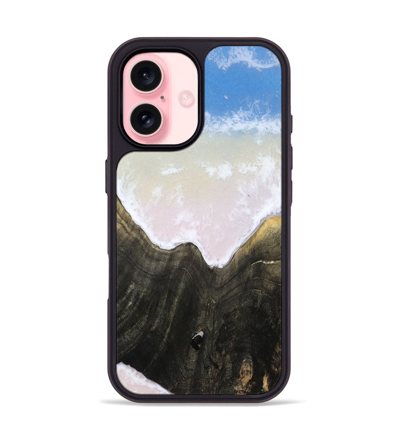 iPhone 16 Wood Phone Case - Sarah (Coastal, 810684)