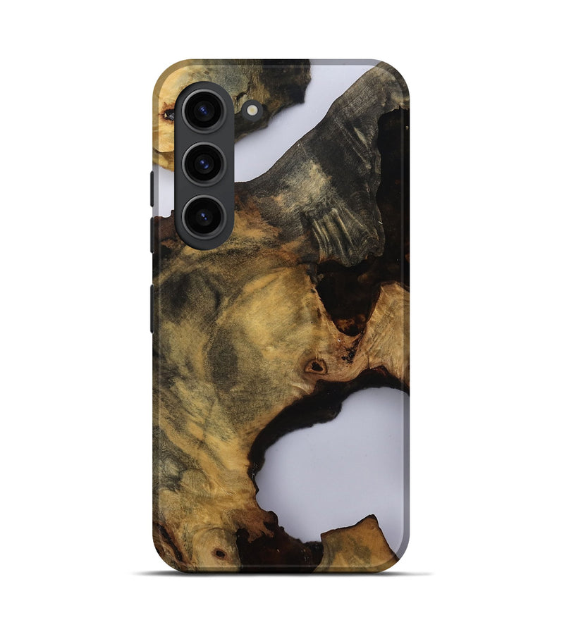 Galaxy S23 Wood Live Edge Phone Case - Weston (Clear, 810781)