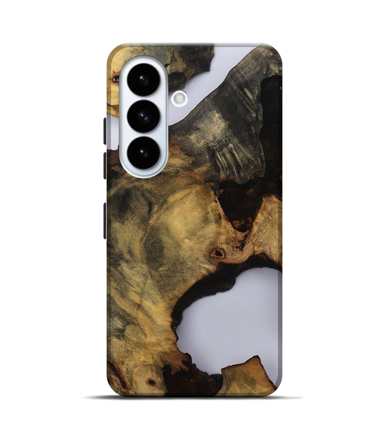 Galaxy S26 Wood Live Edge Phone Case - Weston (Clear, 810781)
