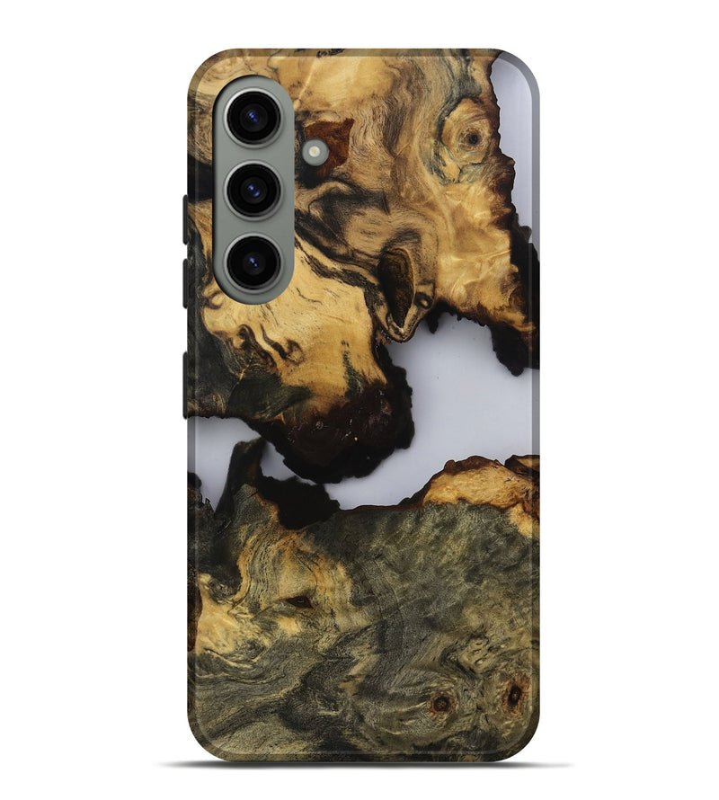 Galaxy S24 Plus Wood Live Edge Phone Case - Tina (Clear, 810784)