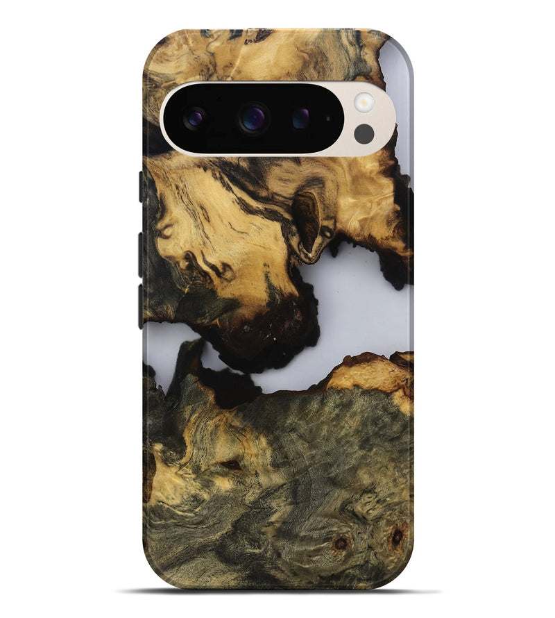Pixel 9 Pro XL Wood Live Edge Phone Case - Tina (Clear, 810784)