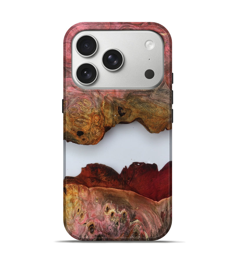 iPhone 17 Pro Wood Live Edge Phone Case - Ashlee (Clear, 810788)