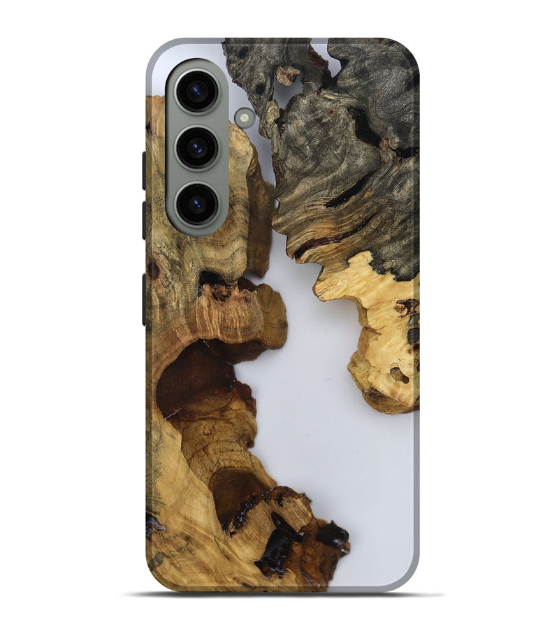 Galaxy S24 Plus Wood Live Edge Phone Case - Booker (Clear, 810791)