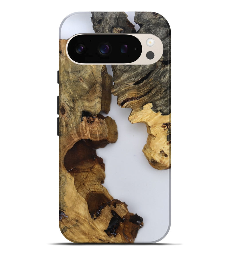 Pixel 10 Pro XL Wood Live Edge Phone Case - Booker (Clear, 810791)