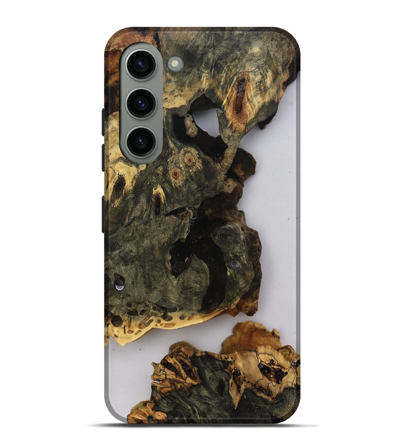 Galaxy S23 Plus Wood Live Edge Phone Case - Luca (Clear, 810792)