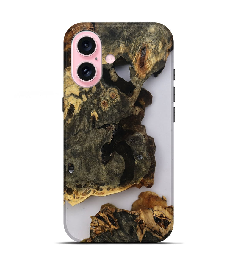 iPhone 17 Wood Live Edge Phone Case - Luca (Clear, 810792)