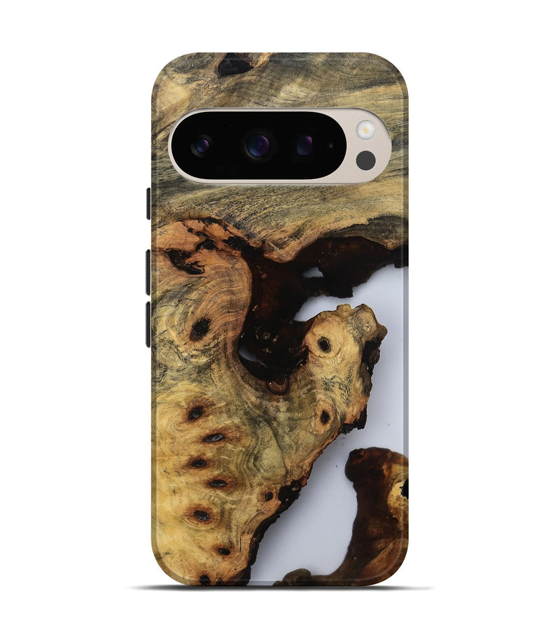 Pixel 10 Pro Wood Live Edge Phone Case - Zara (Clear, 810793)