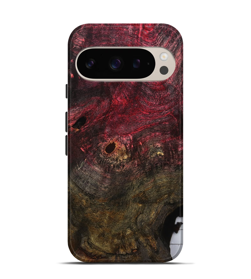 Pixel 9 Pro Wood Live Edge Phone Case - Kylian (Wood Burl, 810794)
