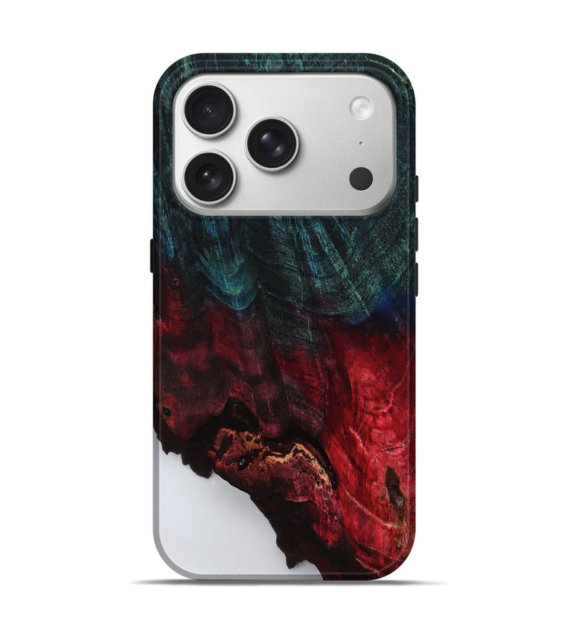 iPhone 17 Pro Wood Live Edge Phone Case - Graham (Wood Burl, 810798)