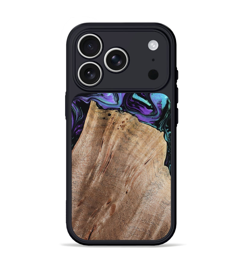 iPhone 17 Pro Wood Phone Case - Rio (Purple, 810802)
