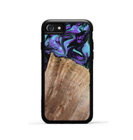 iPhone SE Wood Phone Case - Rio (Purple, 810802)