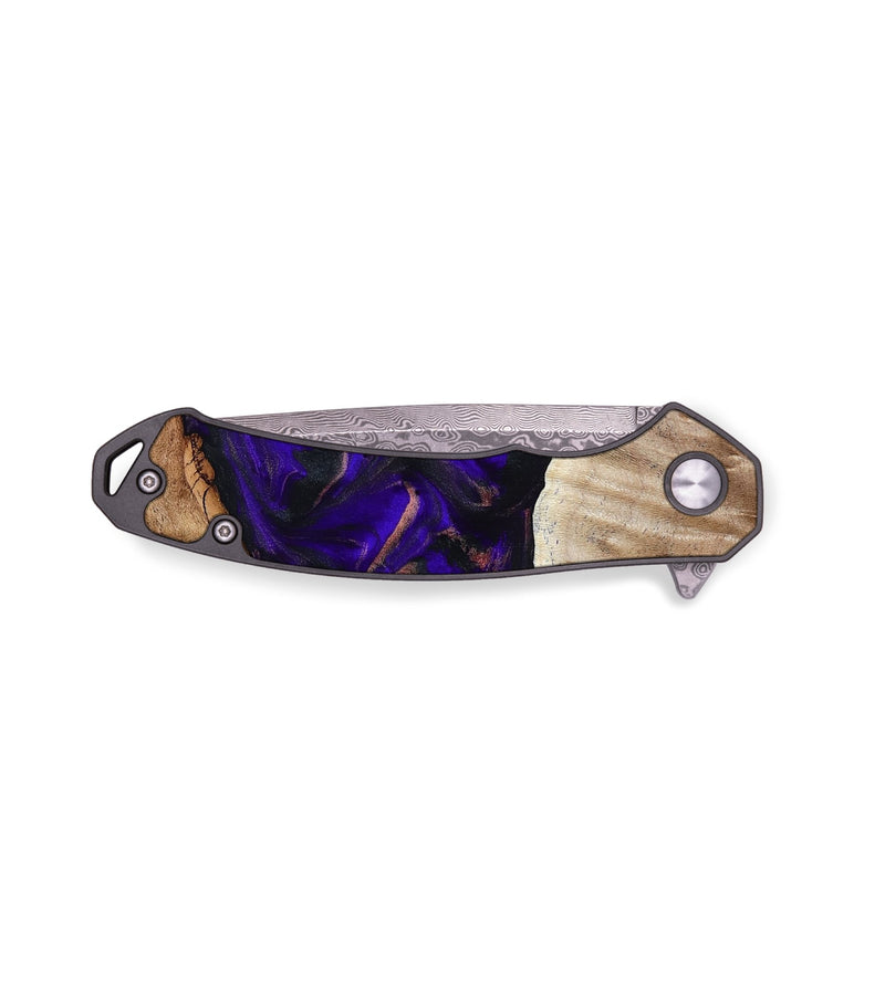 EDC Wood Pocket Knife - Ronda (Purple, 810806)